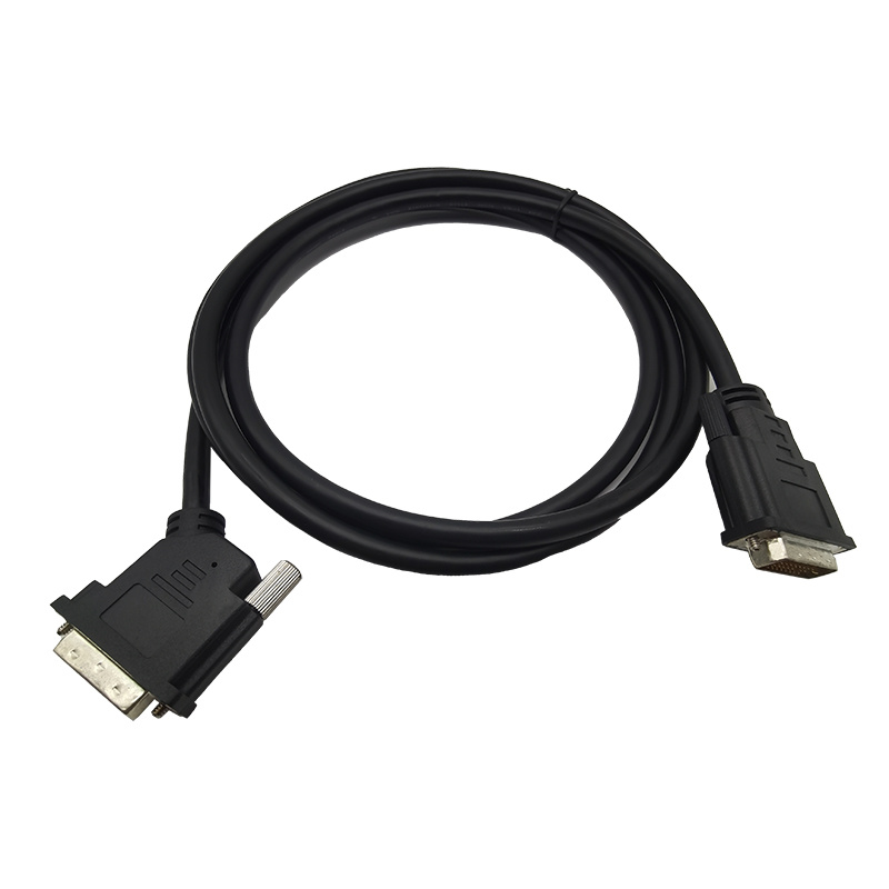 DVI45度公头对公头数据视频显示屏数据线