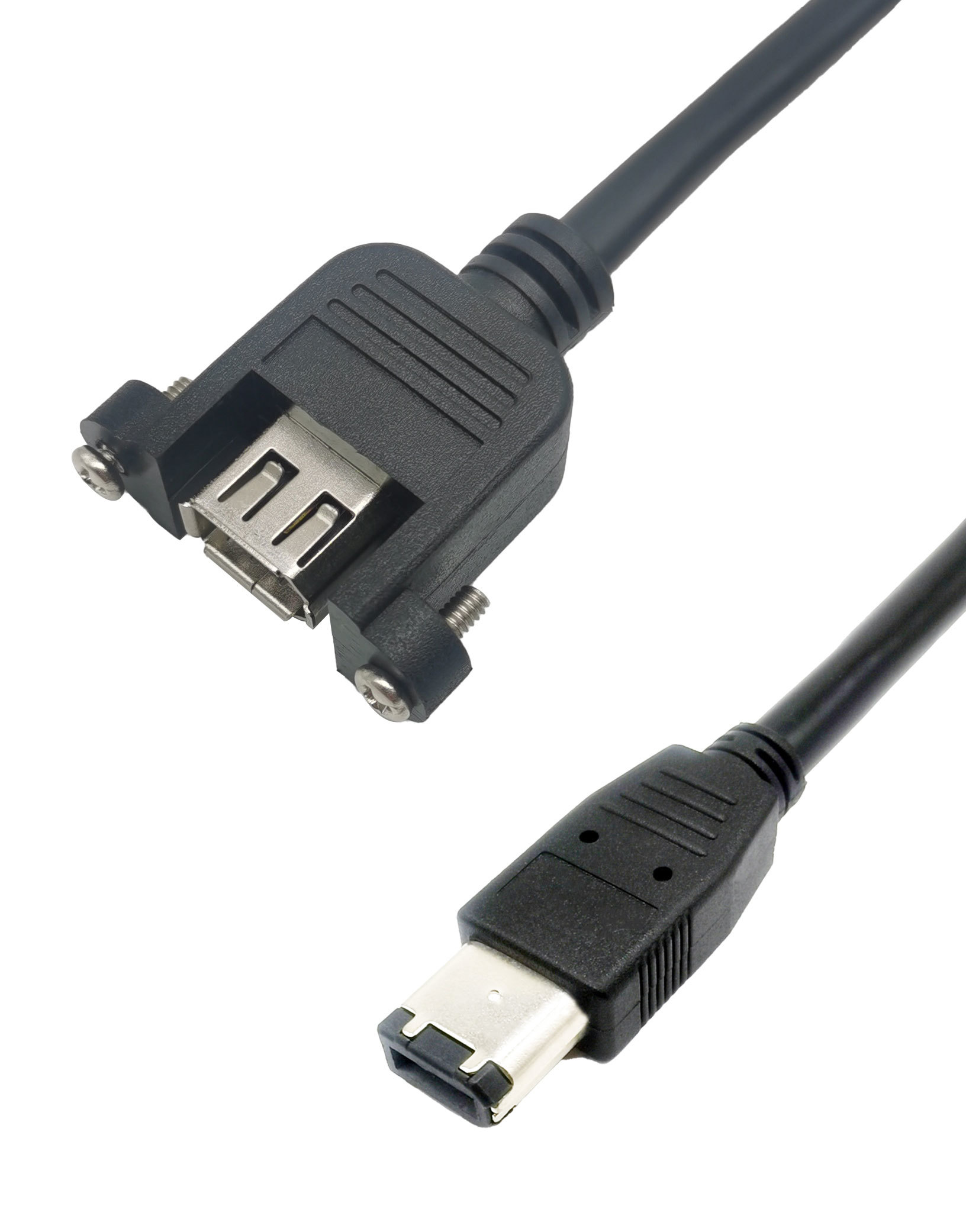 IEEE1394 6针公转母延长线质量保证屏蔽效果好长度可根据客人需求订制