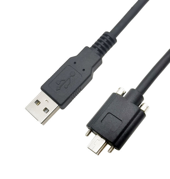 USB2.0 Camer link Cable USB2.0 A Male To Mini usb2.0 B 5Pin short screw Type Male-3M