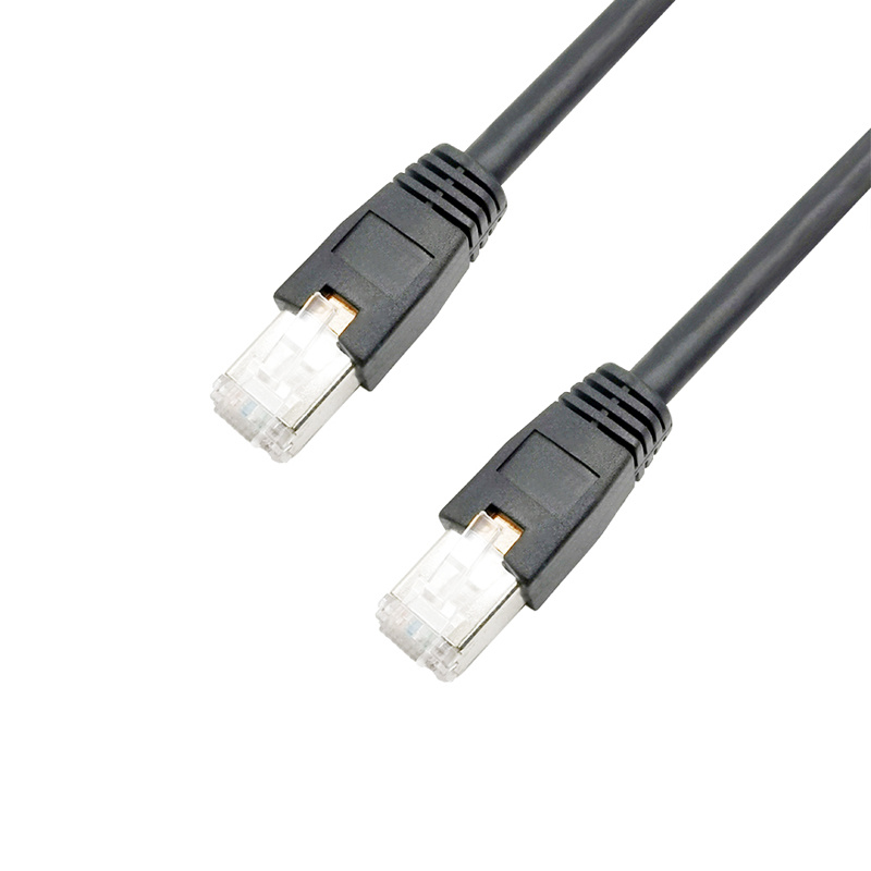 RJ45公对公工业以太网线带屏蔽效果好可根据客人不同需求订制